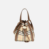 Burberry Miniväska I Beige Läder (Bos Taurus)