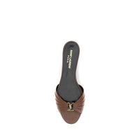 Saint Laurent Bruna Mules I Läder