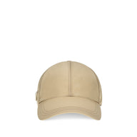 Prada Brun Baseball Keps I Polyamid