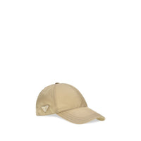 Prada Brun Baseball Keps I Polyamid
