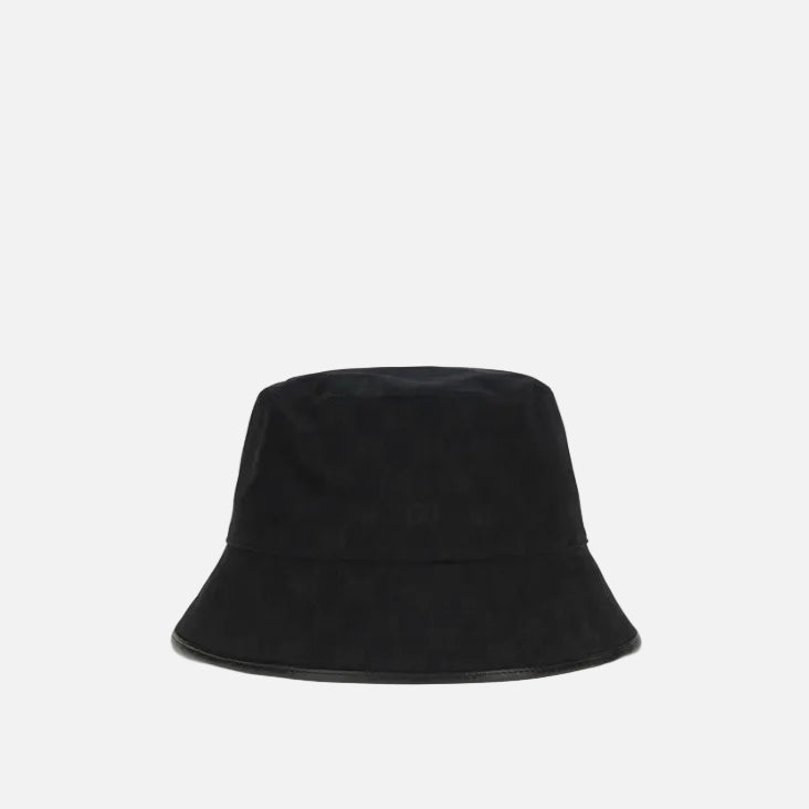 Gucci Svart Solhatt I Polyester