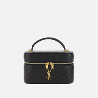 Saint Laurent Axelväska I Svart Läder