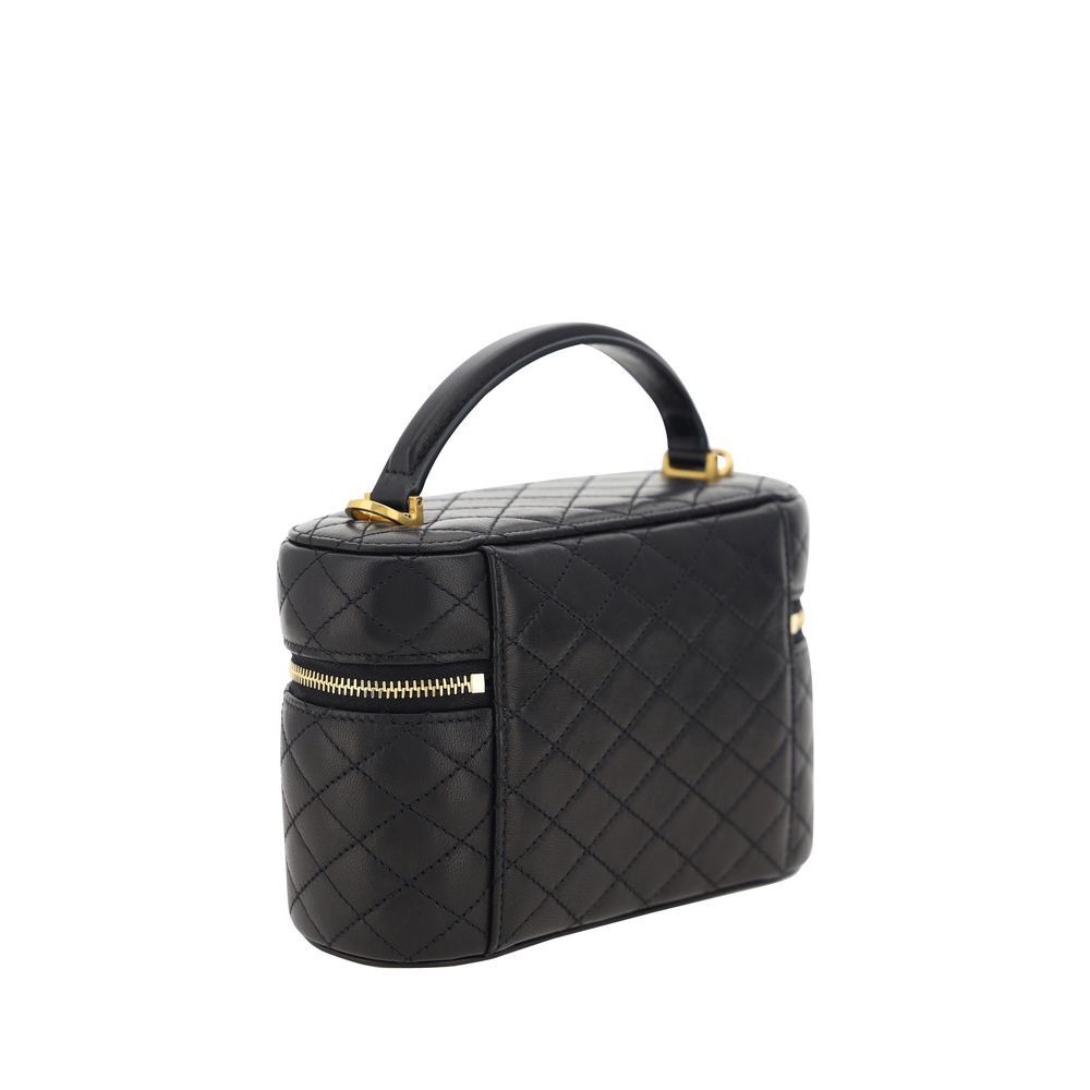Saint Laurent Axelväska I Svart Läder