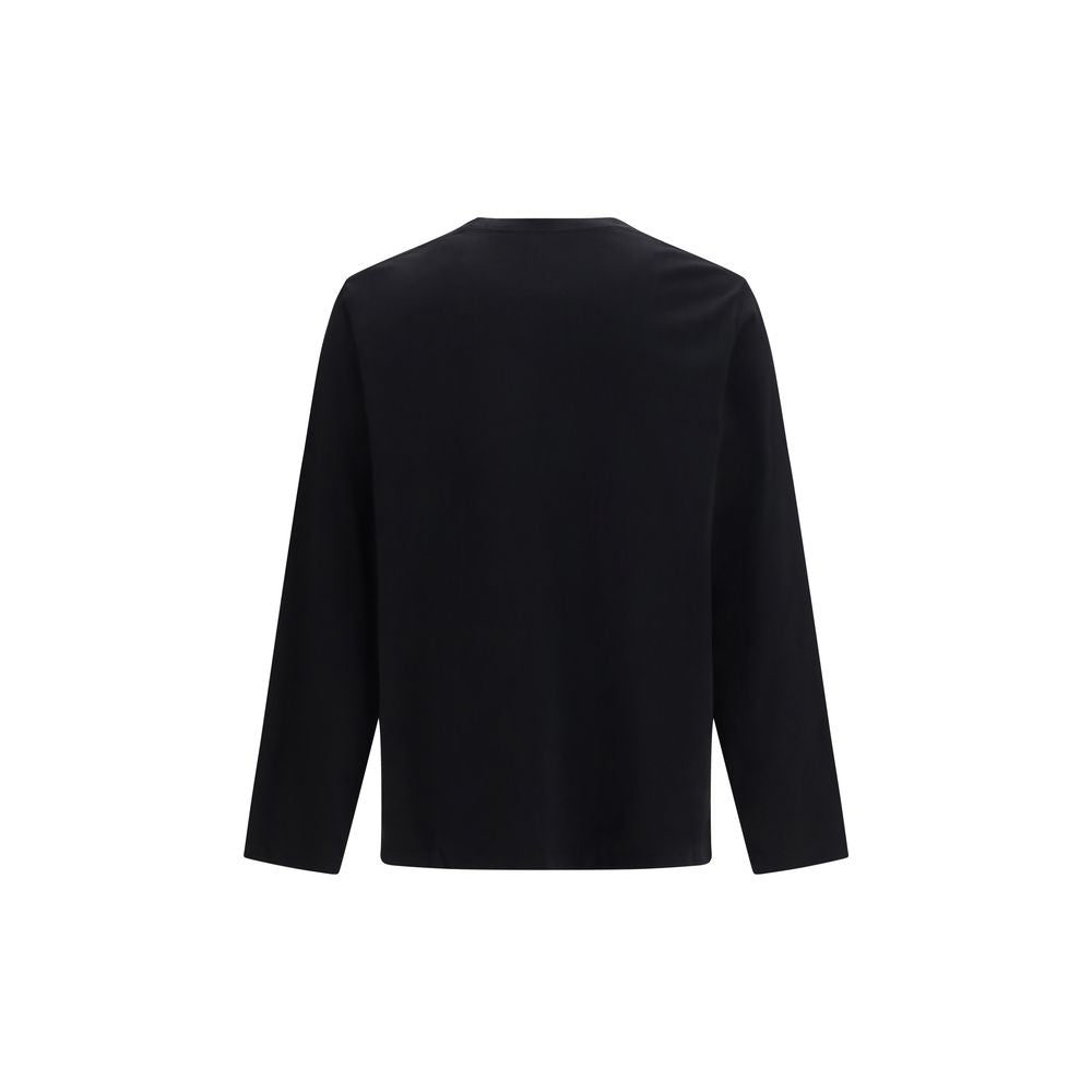Canada Goose Svart Långärmad T-shirt I Bomull