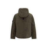 Stone Island Grön Skaljacka I Polyester