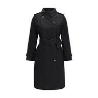 Burberry Svart Bomullsrock Dam