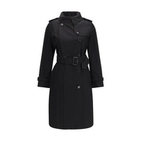 Burberry Svart Bomullsrock Dam