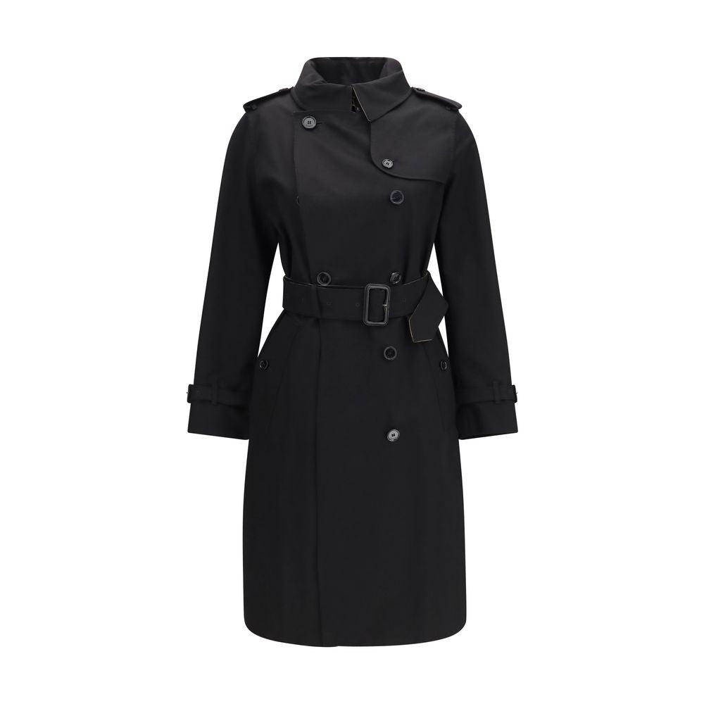 Burberry Svart Bomullsrock Dam
