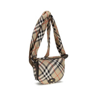 Burberry Beige Axelremsväska I Siden