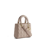 Dior Beige Axelremsväska I Läder