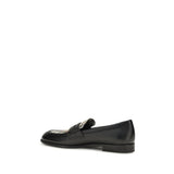 Burberry Svarta Loafers I Läder