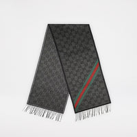 Gucci Nikky Halsduk Mörkgrön
