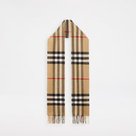 Burberry The Classic Check Kashmir Halsduk Beige