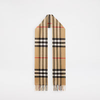 Burberry The Classic Check Kashmir Halsduk Beige