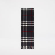Burberry Check Kashmir Halsduk Marinblå
