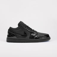 Jordan 1 Low SE Patent Elephant Black (Dam)
