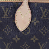 Louis Vuitton Monogram Neverfull MM Tote Väska Brun / GHV
