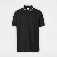 Burberry Ryland Collar Logo Polo Black