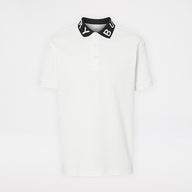 Burberry Ryland Collar Logo Polo White/Black