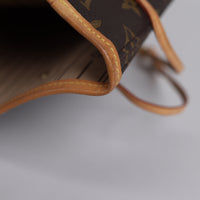Louis Vuitton Monogram Neverfull MM Tote Väska Brun / GHV