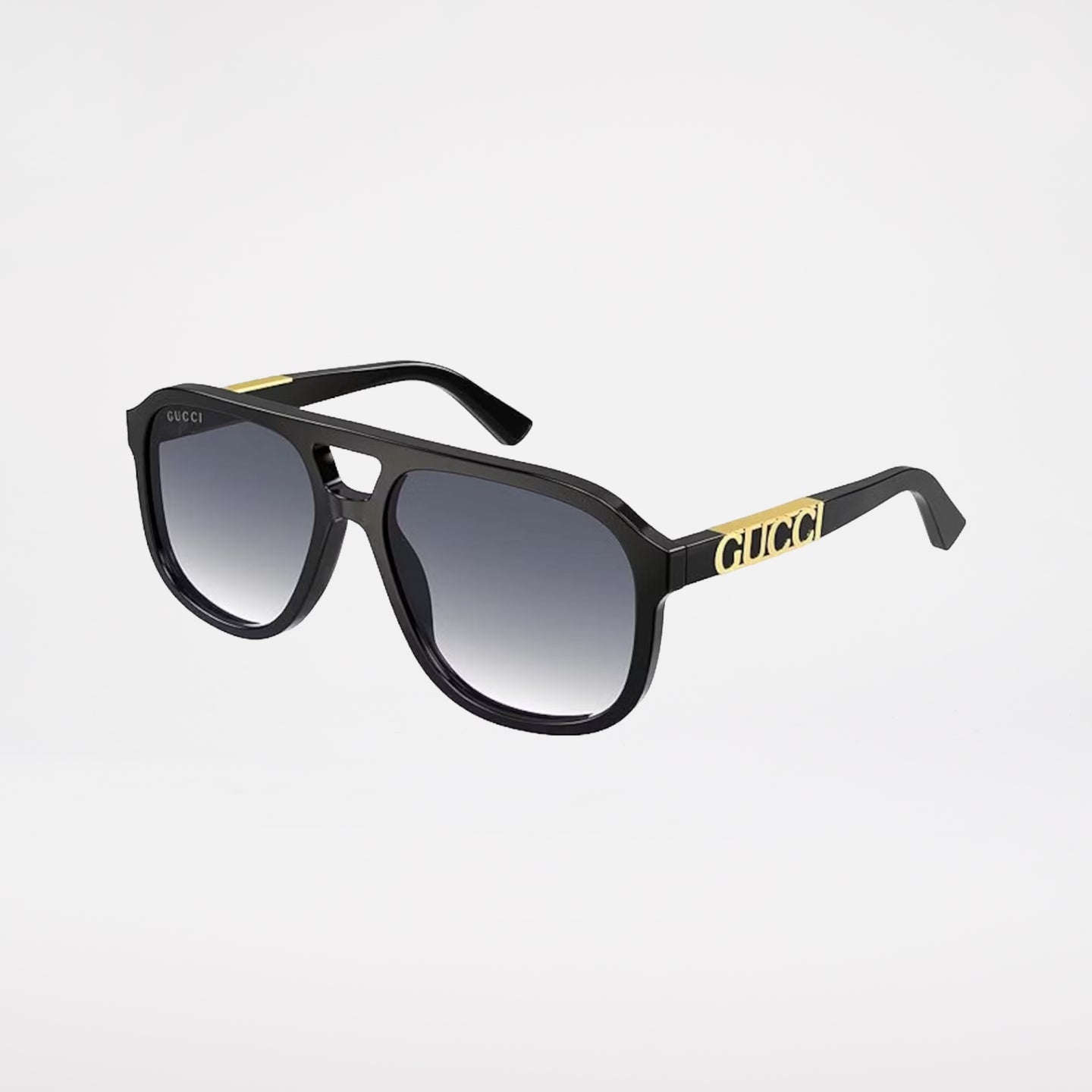 Gucci Logo Pilot Solglasögon Svart (GG1188S 002)