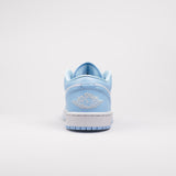 Jordan 1 Low White Ice Blue (Dam)