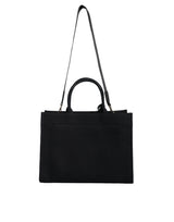 Versace Tote-Väska I Canvas och Läder
