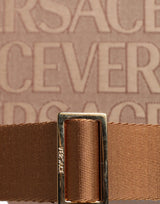 Versace Tote-Väska I Jacquard och Läder
