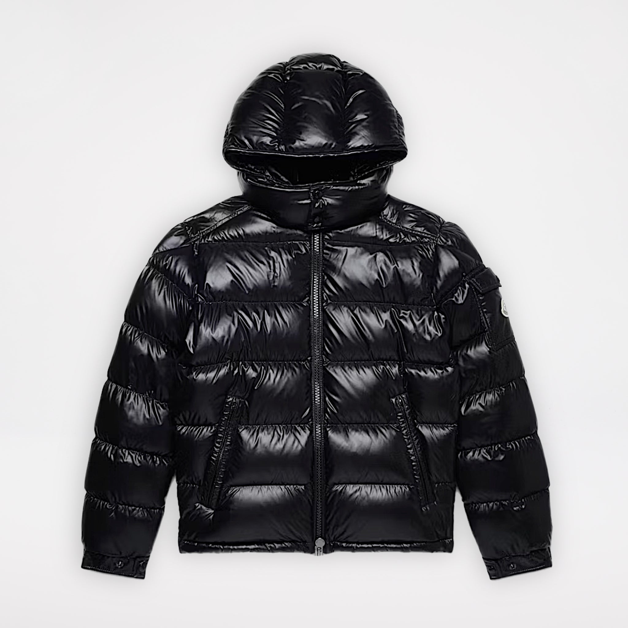 Moncler Maya Short Down Jacket Black