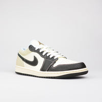 Jordan 1 Low SE Coconut Milk Black Muslin