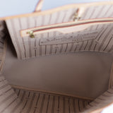 Louis Vuitton Monogram Neverfull MM Tote Väska Brun / GHV
