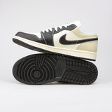 Jordan 1 Low SE Coconut Milk Black Muslin