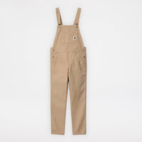 Carhartt WIP Hängselbyxor Overall Hudson Dusty Hamilton Brun (Dam)