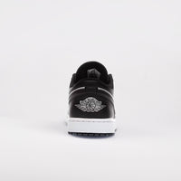 Jordan 1 Low Black Metallic Silver (Dam)