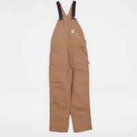Carhartt Hängselbyxor Herr 34/34 Brun Denim Snickarbyxor