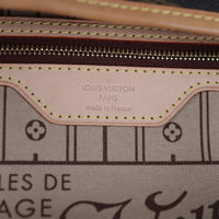 Louis Vuitton Monogram Neverfull MM Tote Väska Brun / GHV