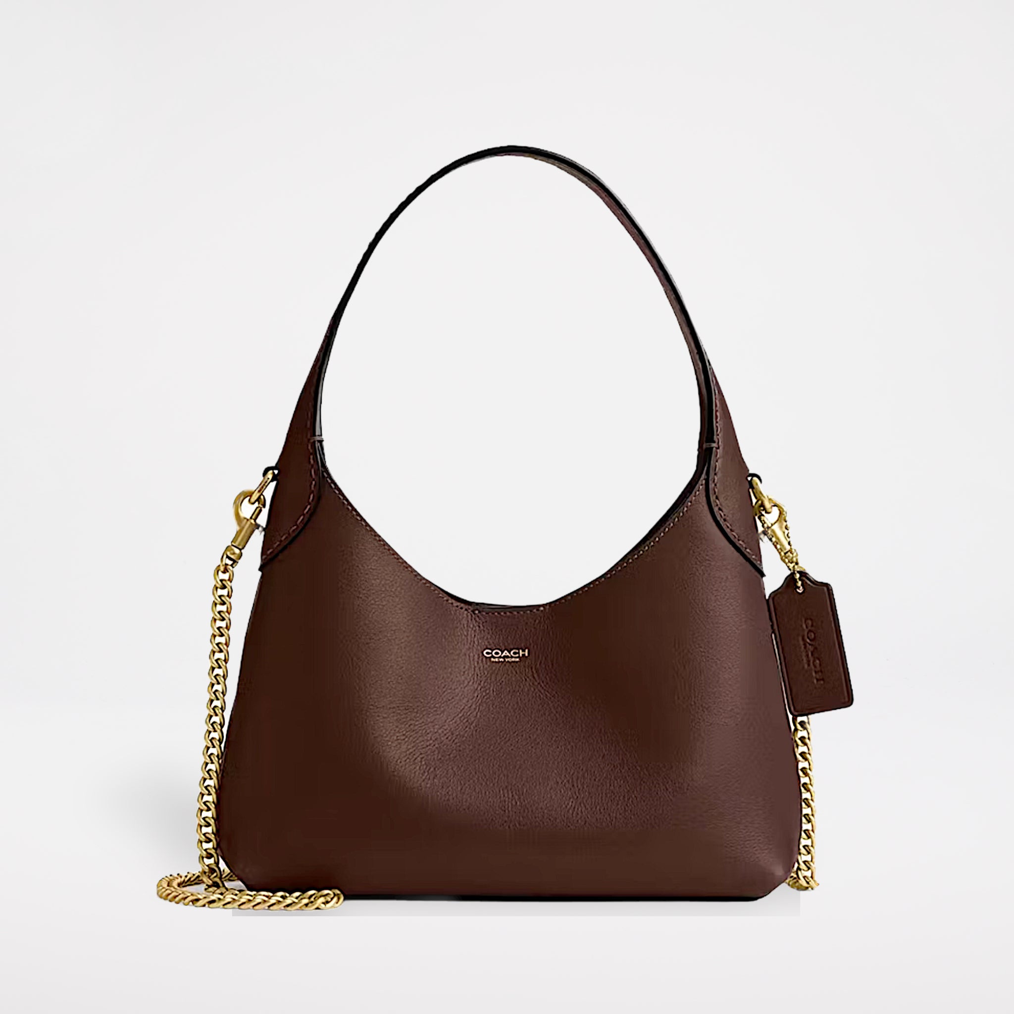 Coach Brooklyn Shoulder Bag 23 Brass/Maple
