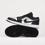 Jordan 1 Low Black Metallic Silver (Dam)