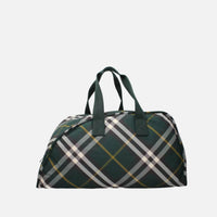 Burberry Grön Resväska I Textil