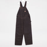 Carhartt Hängselbyxor Herr 40/32 Brun Sandstenstvättade Snickarbyxor
