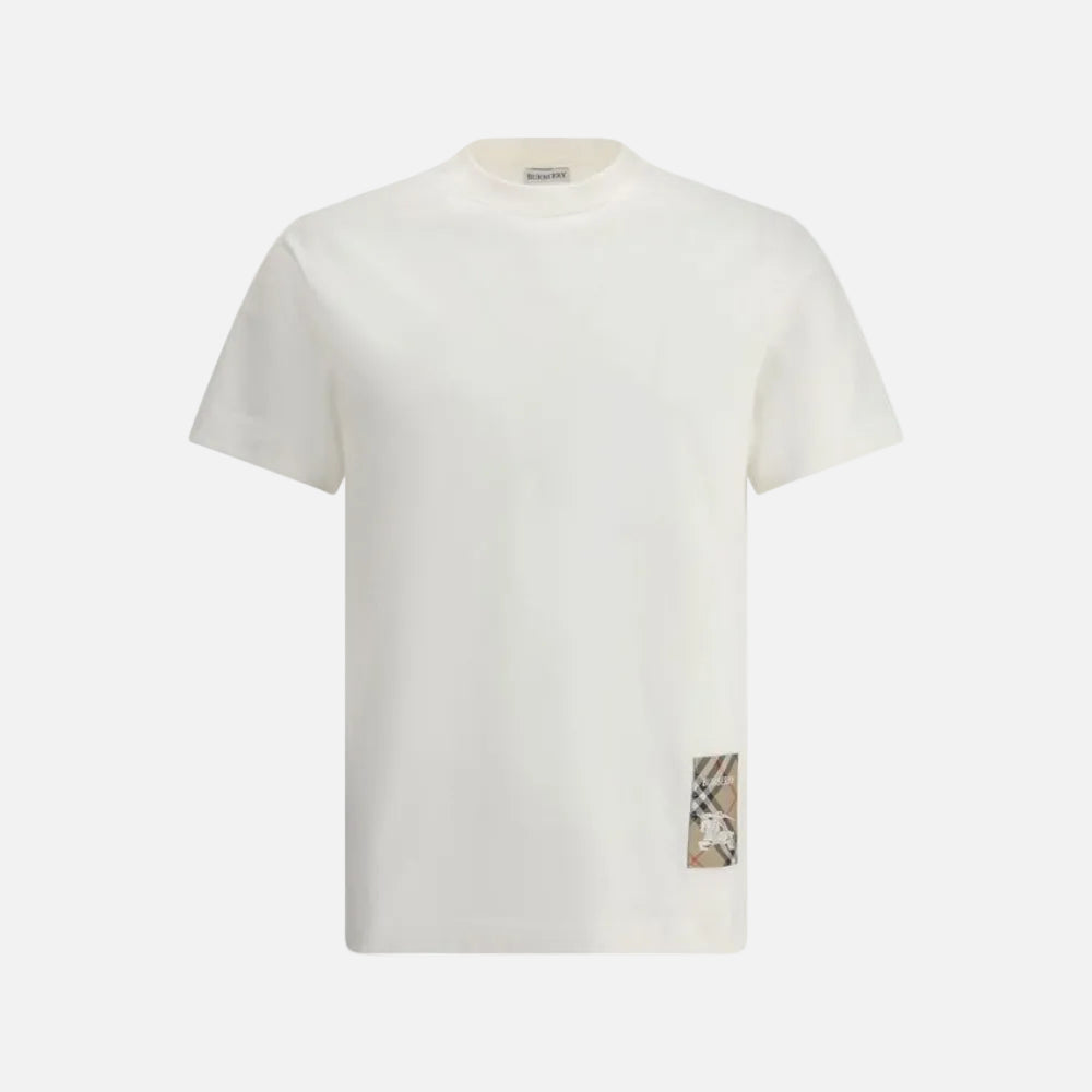 Burberry Vit T-shirt I Bomull