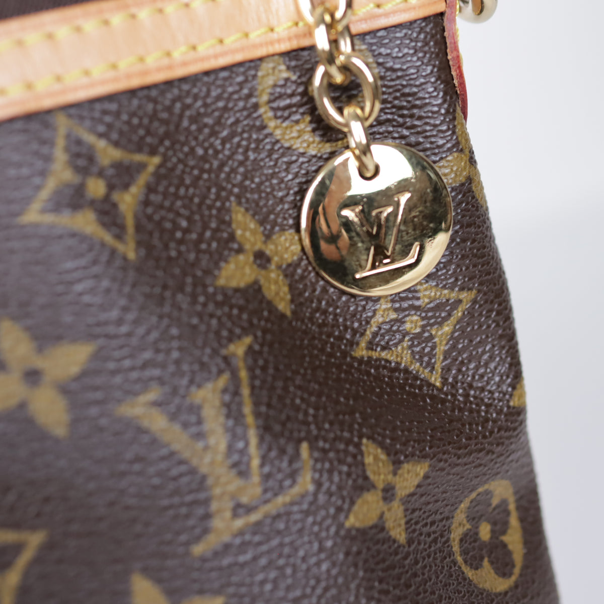 Louis Vuitton Monogram Palermo PM Handväska Brun / GHV