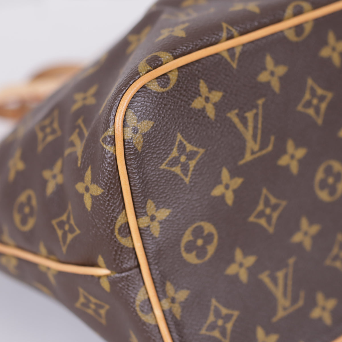 Louis Vuitton Monogram Palermo PM Handväska Brun / GHV