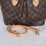 Louis Vuitton Monogram Palermo PM Handväska Brun / GHV
