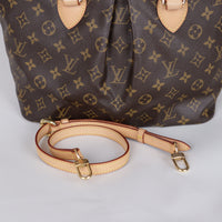 Louis Vuitton Monogram Palermo PM Handväska Brun / GHV