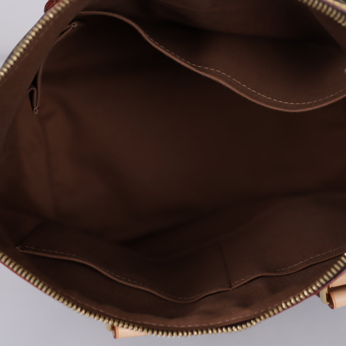 Louis Vuitton Monogram Palermo PM Handväska Brun / GHV