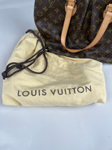 Louis Vuitton Monogram Palermo PM Handväska Brun / GHV