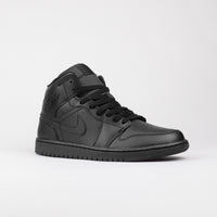 Jordan 1 Mid Triple Black